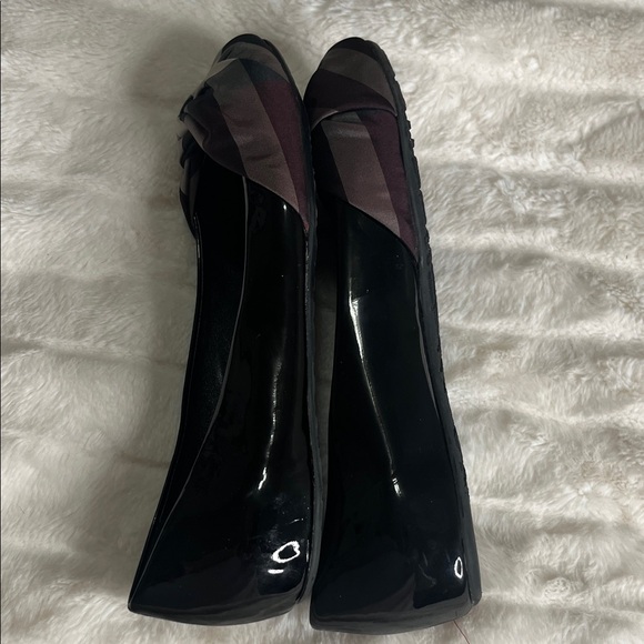 Burberry Authentic Nova Check Plaid Ballet Flats - Picture 10 of 12
